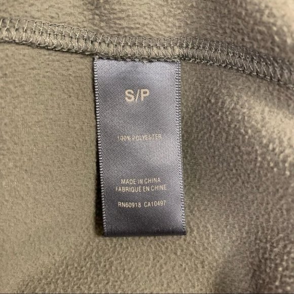 Sierra Designs Fleece Sweater Women’s Size Small Grey Khaki Long Sleeve Layering - Picture 7 of 7